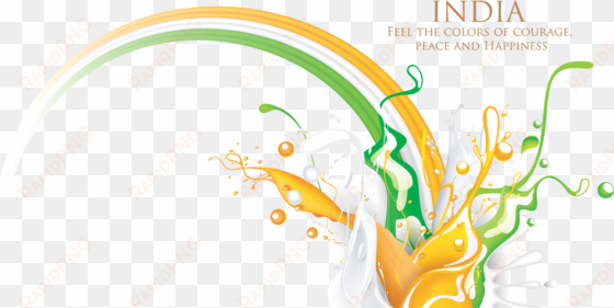 splashy indian flag png vector images free downloads - indian tri color png