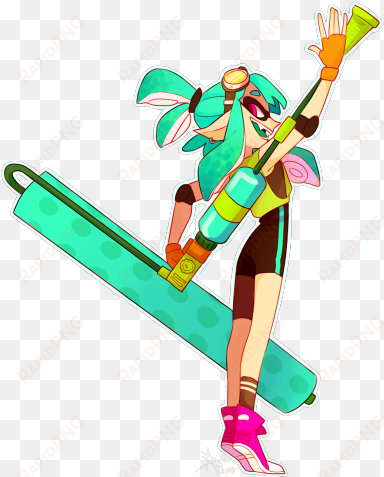 splatoon - splatoon paint roller