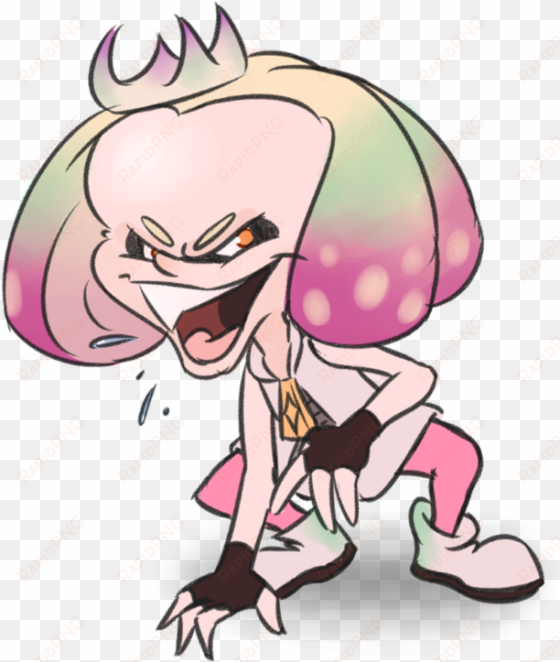 splatoon's pearl by muggyy on deviantart - splatoon pearl big head