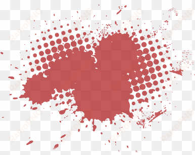 splatter red splatter png - free halftone vector file