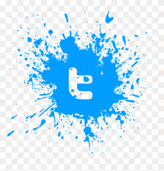 splatter twitter logo - letter c icon png