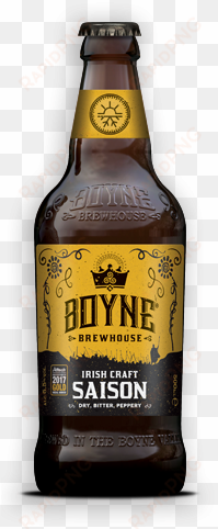 split and grilled whole dublin bay prawns - boyne american pale ale
