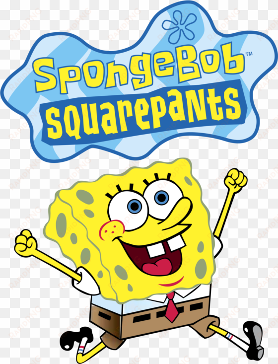 spongebob squarepants logo png transparent - spongebob logo vector