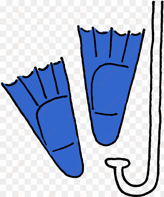 sports and leisure - scuba diving equipment clip art