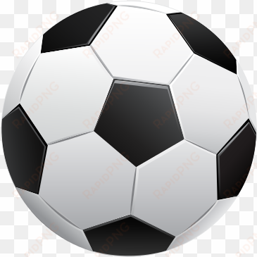 sports ball football basketball and baseball clipart - soccer ball transparent clipart