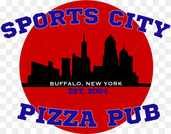 sports city pizza pub logo - sports city pizza pub