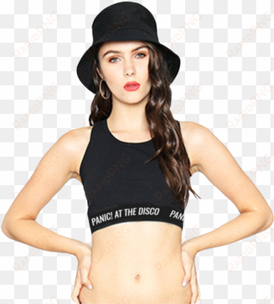 sports top - panic at the disco sports bra