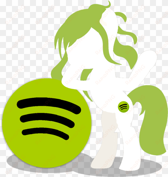 Spotify Pony Icon - Spotify Logo Clip Art transparent png image