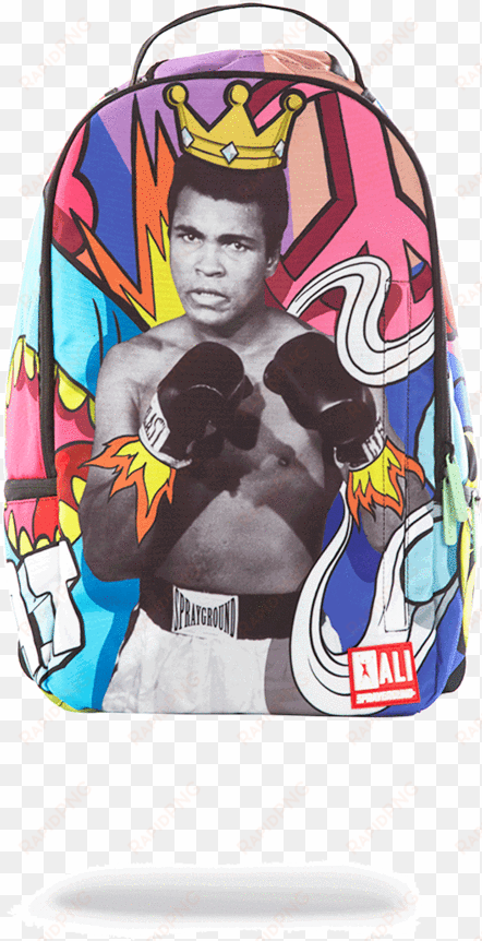 sprayground muhammad ali backpack