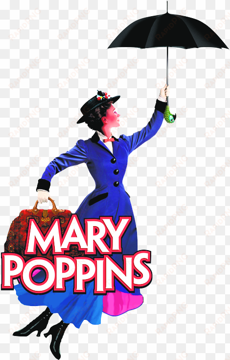 springville community theater prepares for summer production - mary poppins broadway musical logo