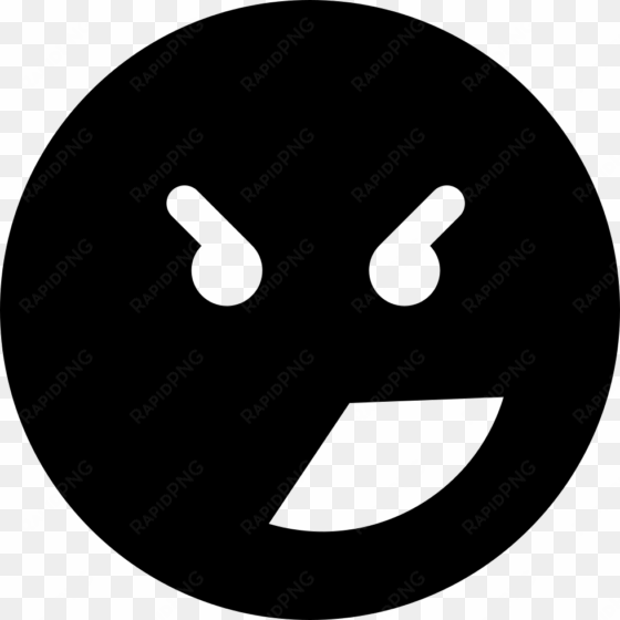 square emoticon angry face - emoticon angry logo