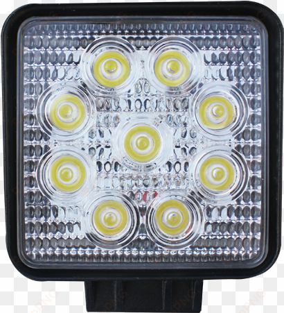 square fog light 9 led 4 - faro cuadrado 9 led