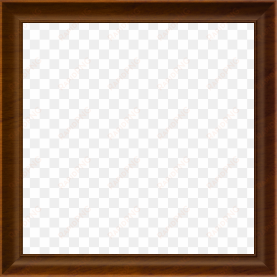 square frame png hd - wood picture frame clip art