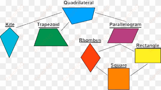 square rectangle parallelogram rhombus trapezium kite