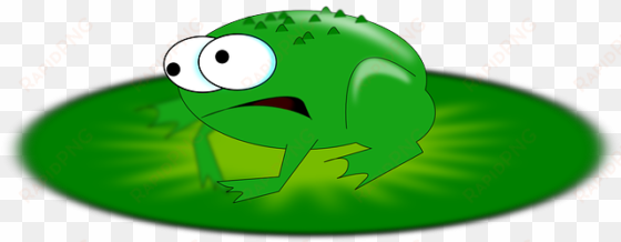squib, frog, amphibian, animal, eyes, scared, green - sad frog clip art