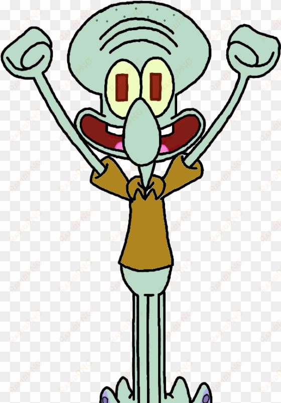 squidward tentacles plankton and karen drawing mr - squidward png