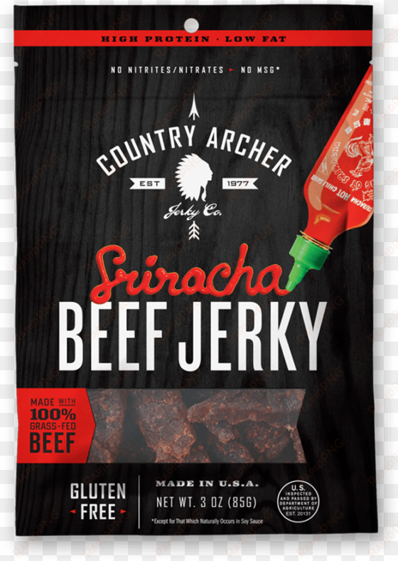 sriracha - country archer sriracha beef jerky