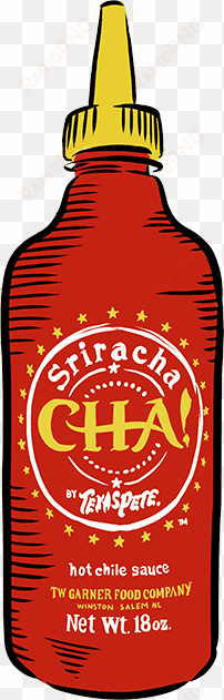 sriracha hot chile sauce by texas pete bottle - texas pete texas pete cha sriracha hot chile sauce