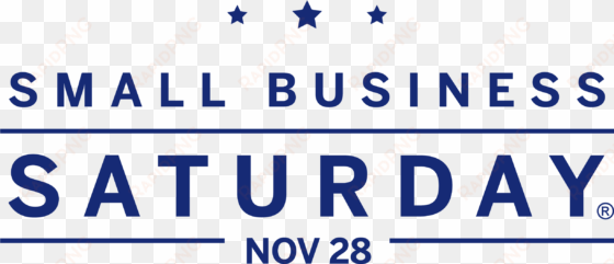 stacked blue png file - small business saturday 2017