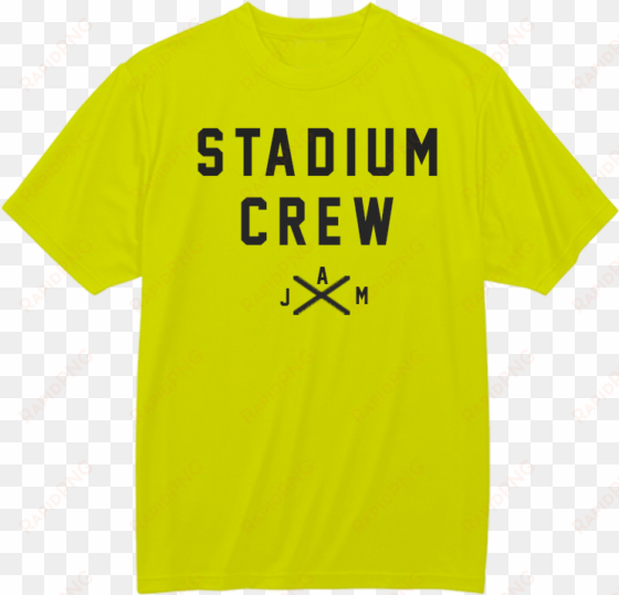 Stadium Crew T-shirt Usain Bolt Tracks & Records transparent png image