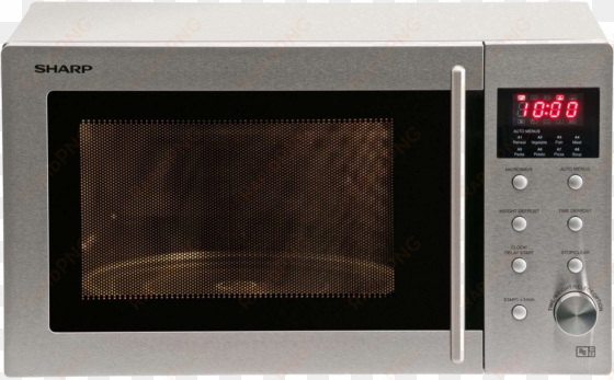 Stainless Steel Microwave Oven Transparent - Sharp Solo Microwave Oven transparent png image