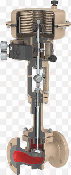 standard industrial application - samson pneumatic control valve