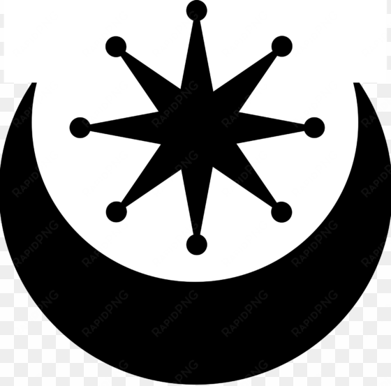 star and crescent from the category all, crusaders, - byzantine star and crescent