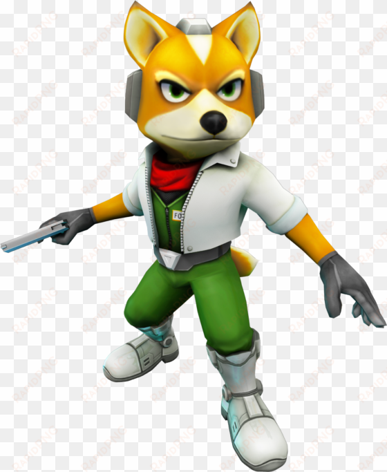 star fox - fox mccloud star fox 64 3d