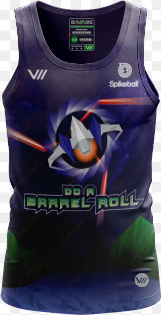 star fox themed jerseys for my friend's roundnet team - barrel roll