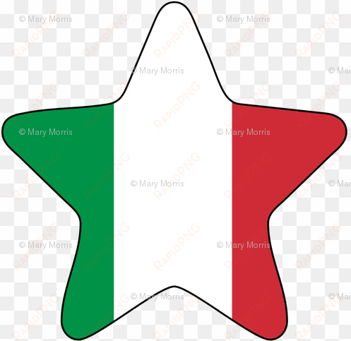 star italian flag