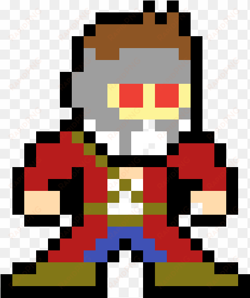 star lord - mega man standing sprite