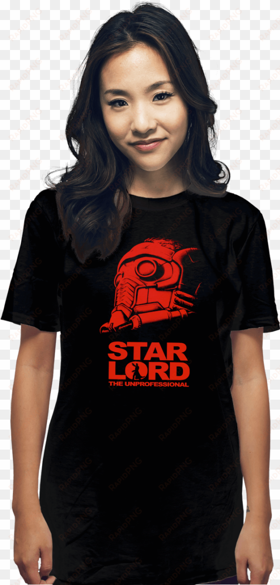 star lord the unprofessional - art3mis t shirt
