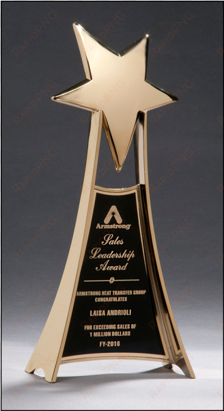 star trophy png - trophies for best employees