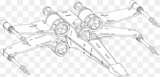 star wars - star wars x wing coloring