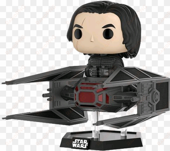 star wars the last jedi - kylo ren in tie fighter funko pop