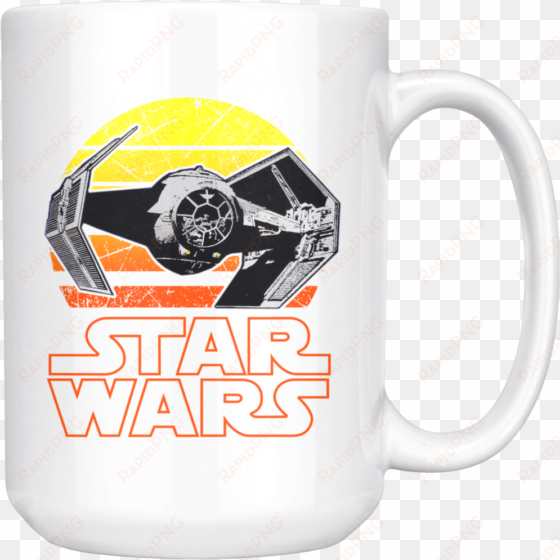 star wars vintage tie fighter mug - star wars: sith wars by dk publishing 9781465418142