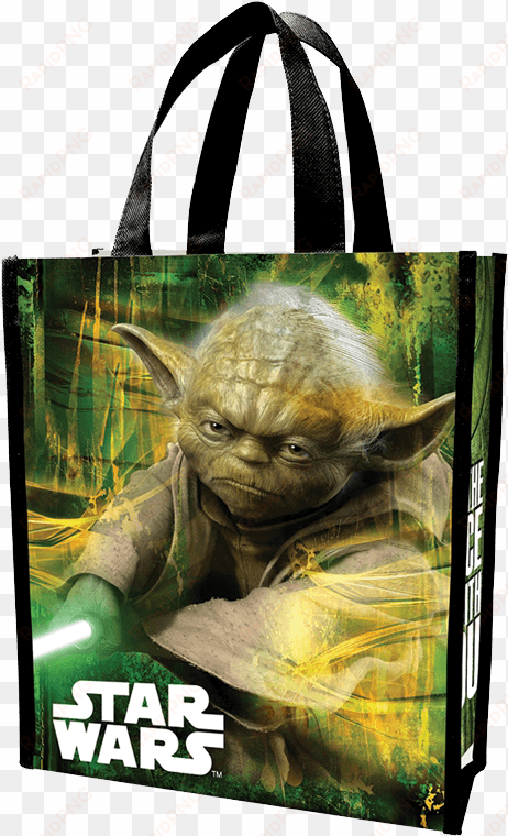 star wars yoda small recycled shopper tote - star wars