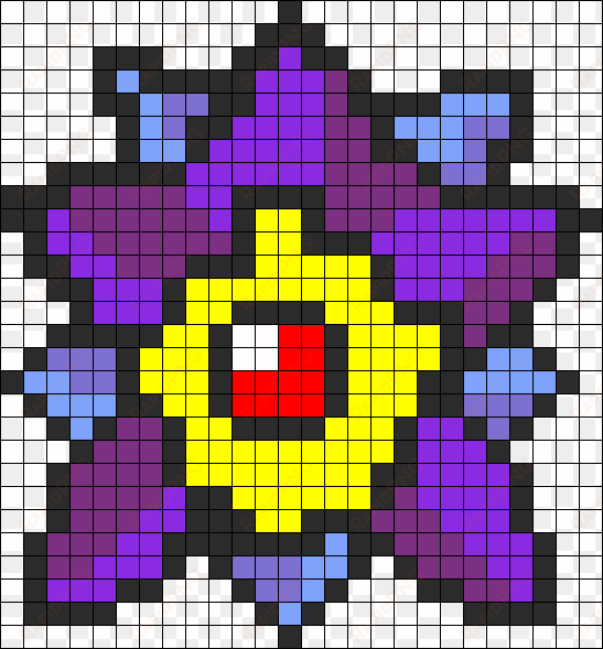 starmie perler bead pattern / bead sprite - starmie perler