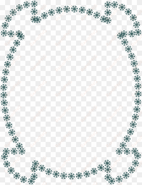 stars clip art borders frames - swarovski angelic green