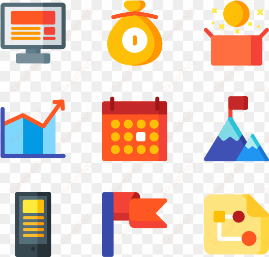 Startup - Entrepreneur Flat Icon transparent png image