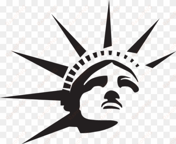 statue of liberty crown png - statue of liberty small tattoo