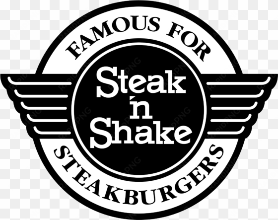 steak 'n shake logo png transparent - steak and shake uk