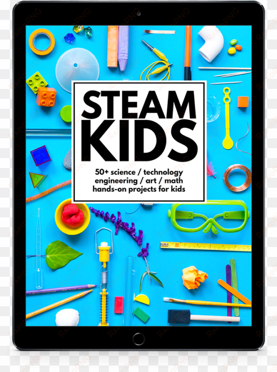 Steam Kids Ipad Transparent Background - Steam Projects For Kids transparent png image