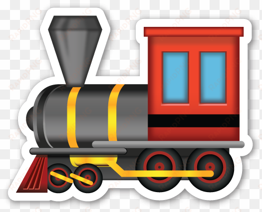 Steam Locomotive - Wardrobe Emoji transparent png image