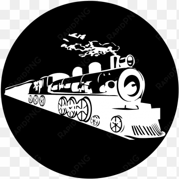 steam train gobo - train