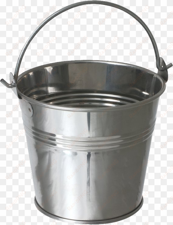 steel bucket png image - bucket with clear background