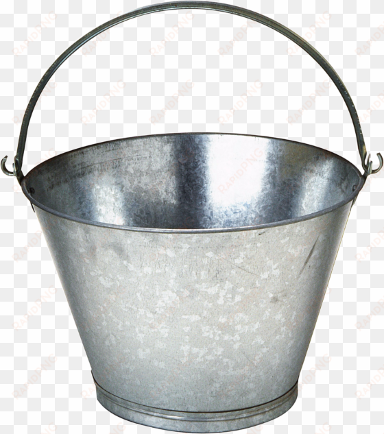 steel bucket png image - iron bucket png