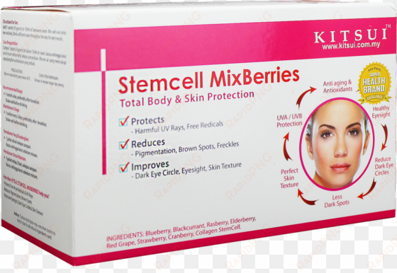 stemcell skin protection mix berries products - box