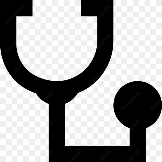 stethoscope icon - euclidean vector