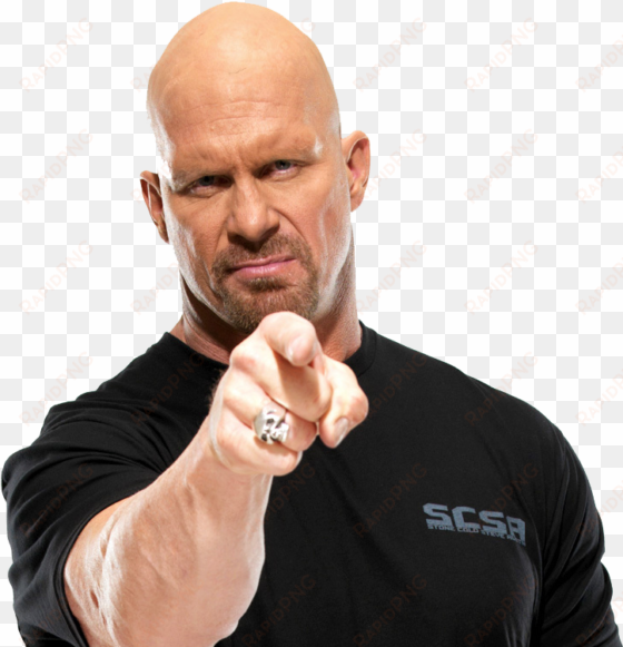 steve - stone cold pointing
